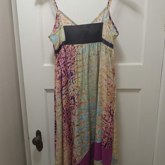 Simply Vera Sundress Multi Pattern Maxi Dress - Picture 2 of 6